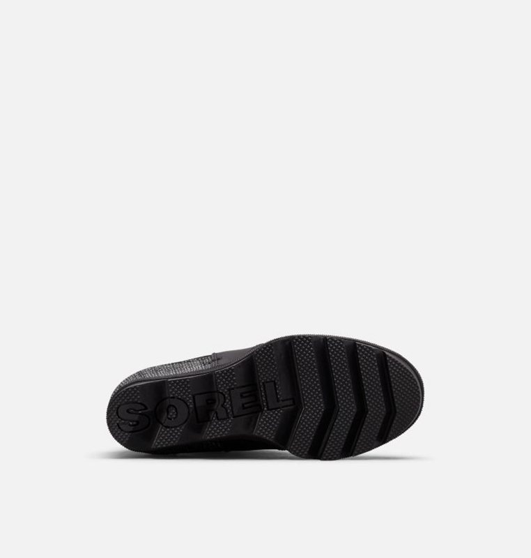 Sorel Barn Stövlar Svarta - Youth Joan Of Arctic™ Wedge Ii Chelsea - ASN-481723